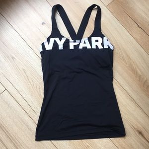 Ivy Park workout top with built in sports bra